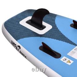 Ensemble de planche de paddle gonflable VidaXL Sea Blue 300x76x10 cm