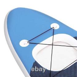 Ensemble de planche de paddle gonflable VidaXL Sea Blue 300x76x10 cm