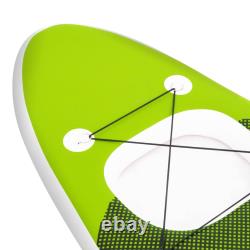 Ensemble de planche de paddle gonflable VidaXL vert 300x76x10 cm