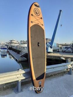 Ensemble de planche de paddle gonflable en bois Surf Shack de 10'6'