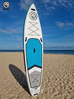 Ex-rental 11'6 Surf Shack Oceania Inflatable Stand Up Paddle Set De Plateau