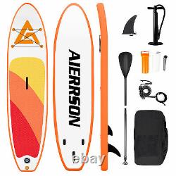 Extra Wide Sup Paddle Board Stand Up Inflatable Sports Surfboard Kit Set Uk