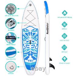 Funwater 10'6'' Stand Up Paddle Board Surfboard Gonflable Sup Avec Kit Complet