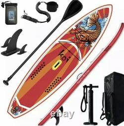 Funwater 116 Long 34 Large 6 Épais Gonflable Stand Up Paddle Board Sup Board