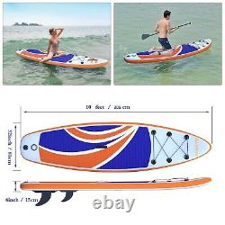 Gonflable Stand Up Paddle Board 10ft Paddleboard Sup Surf Surf Pompe Kayak