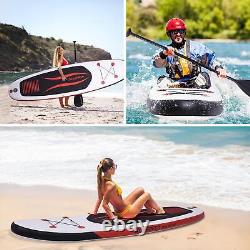 Gonflable Stand Up Paddle Board 11ft Sup Surfboard 6'' D'épaisseur Avec Kit Complet Uk