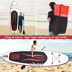 Gonflable Stand Up Paddle Board 11ft Sup Surfboard 6'' D'épaisseur Avec Kit Complet Uk