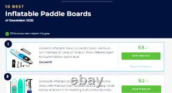 Goosehill Paddle Board Levez-vous Gonflable Sup 10'. 6x 32x 6 Sailor Blue