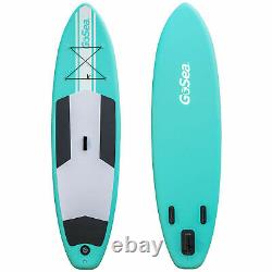 Gosea Sup 10ft Gonflable Stand Up Paddle Board + Pompe + Paddle Bag 6 Exercice