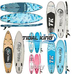 Isup Gonflable Stand Up Paddle Board Tidal King Gopro Sup Avec Top Accessoires