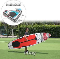 Jooloog Gonflable Stand Up Paddle Board 6 Pouces Épaisseur Avec Premium Sup & Deck