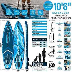 Kayak Sup Accessoires Gonflable Stand Up Paddle Board Barracuda Aqua Spirit