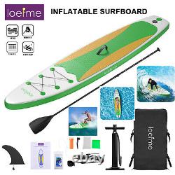 Loefme Paddle Board Paddle Swift Gonflable Stand Up Surfboard 10,6 Tf 160kg Nouveau