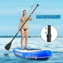 Maxkare Stand Up Paddle Board Gonflable Yoga Rigide Solide 10'× 30 ×6'' Wh100bs