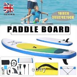 New 10ft Premium Sup Stand Up Paddleboard Inflatable Paddle Board + Accessoires