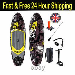 Outrage Paddle Board Vortex Premium Sup 10' 6 Double Couche Gonflable Stand Up