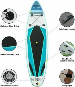 Paddle Board Gonflable Paddleboard Sup Stand Up Surfboard Kayak Surf 10ft 2