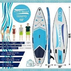 Paddle Board Gonflable Sup Stand Up Paddleboard & Accessoires Aqua Spirit Set