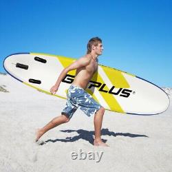 Paddle Board Gonflable de 10 Pieds avec Pagaye Ajustable