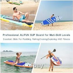 Paddle Board Stand Up Paddleboard Gonflable Sup Surfing Fish Isup Kayak Noir