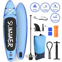 Paddle Board Sup 300cm Sports Gonflables Surf Stand Up Racing Sac Pompe Eau D'aviron