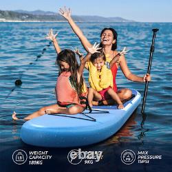 Panneau De Paddle Gonflable Sup Stand Up Surfboard 11ft Avec Accessoires Kit Complet
