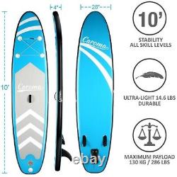Panneau De Surf De Stand Up Gonflable Sup Paddelboard Avec Kit Complet Nouveau