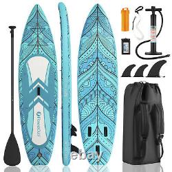 Panneau Gonflable De Paddle 10'/10.6ft Sup Stand Up Paddleboard Kit Accessoires Complets