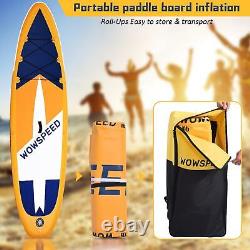 Panneau Gonflable Stand Up Paddle Board 10.5ft33in Surfboard Ajustable Non-slip Deck