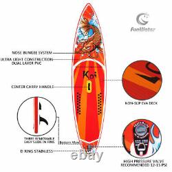 Panneau Gonflable Stand Up Paddle Board 11'6'' X 6'' D'épaisseur Sup Surfboard Avec Kit Complet