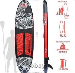 Panneau Gonflable Sup Stand Up Paddle Board, 10'6''x32'''x6'' Paddle Board Accessoires