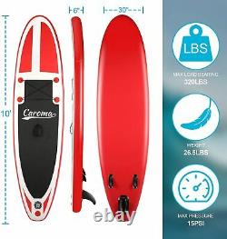 Planche À Paddle Gonflable 10ft Sup Stand Up Paddleboard &accessoires Deck Non Glissant