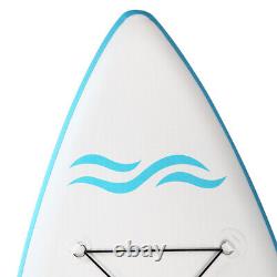 Planche De Paddle Gonflable De 10' Sup Stand Up Surfboard Avec Kit Complet Accessoires
