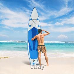 Planche Gonflable 10ft Stand Up Paddle Sup Surfboard Avec Ensemble Complet 6'' Épaisseur