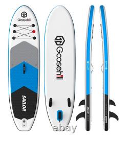 Planche à pagaie gonflable Goosehill SUP avec kit complet 2023 Stand Up et Surf