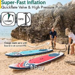 Planche à pagaie gonflable Stand Up Paddleboard SUP Accessoires 10ft x 33 x 4.75