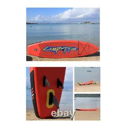 Planche à pagaie gonflable Stand up Paddle SUP de 3,2 m avec ensemble complet inclus - Rouge s Y3N3