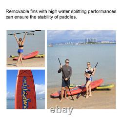 Planche à pagaie gonflable Stand up Paddle SUP de 3,2 m avec ensemble complet inclus - Rouge s Y3N3