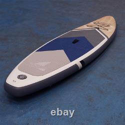 Planche à pagaie gonflable de 10'6 pieds avec accessoires de surf antidérapants