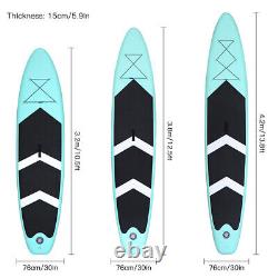 Planche à pagaie gonflable légère pour la pratique du surf avec accessoire SUP d W4H8