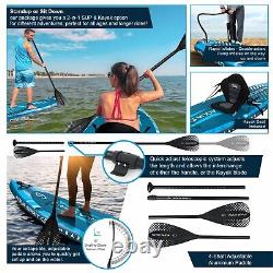 Planche à rame gonflable Aqua Spirit Barracuda SUP Stand Up Paddle Board 2023 10'6x32x6