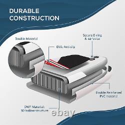 Planche de Stand Up Gonflable Outsunny de 10 pieds avec pont antidérapant et sac de transport pour pagaie