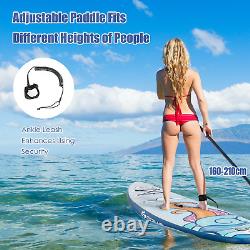 Planche de Stand Up Paddle Gonflable 11FT avec Pont Antidérapant