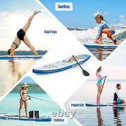 Planche de Stand Up Paddle Gonflable 11FT avec Pont Antidérapant