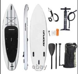 Planche de paddle gonflable AddFun avec pompe à main et sac de voyage avec accessoires SUP