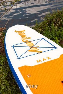 Planche de paddle gonflable Aquaplanet MAX 10'6 orange, prix de vente recommandé de 499 £