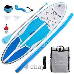 Planche de paddle gonflable FUNWATER Stand Up Paddling Board, pagaie de 10'' 150kg SUP Board