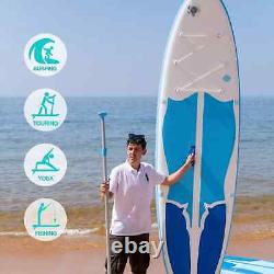 Planche de paddle gonflable FUNWATER Stand Up Paddling Board, pagaie de 10'' 150kg SUP Board