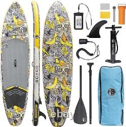 Planche de paddle gonflable IBOARD SUP Stand Up Paddleboarding 11'×32×6