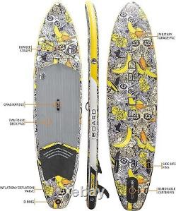 Planche de paddle gonflable IBOARD SUP Stand Up Paddleboarding 11'×32×6